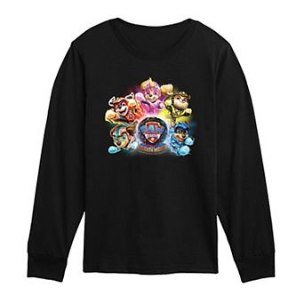 Toddler Boy Paw Patrol Mighty Movie Long Sleeve Graphic Tee
