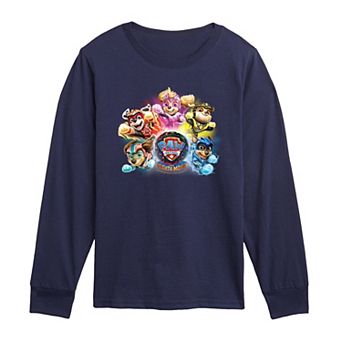 Toddler Boy Paw Patrol Mighty Movie Long Sleeve Graphic Tee