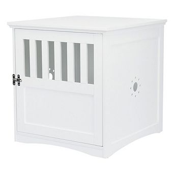 1-Door 20" Wooden Indoor Furniture Style Crate for Small Dogs