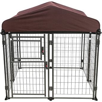 Deluxe Outdoor Dog Kennel