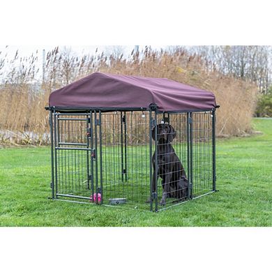 Deluxe Outdoor Dog Kennel