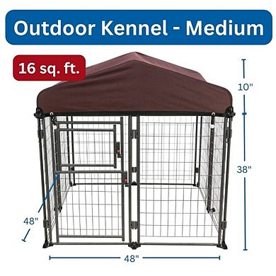 Deluxe Outdoor Dog Kennel
