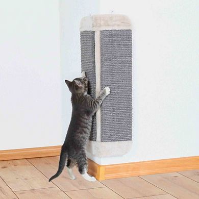 Wall Mount Sisal Scratching Board for Corners, Vertical Cat Scratcher