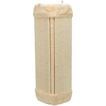 Wall Mount Sisal Scratching Board for Corners, Vertical Cat Scratcher
