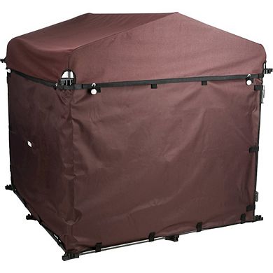 Dog Kennel Sunshade All Weather Side Panel Fits Kennel