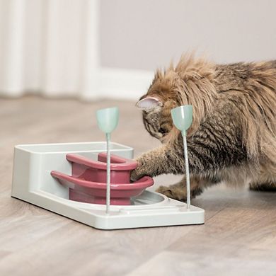 Fantasy Board Strategy Game for Cats, Puzzle Toy, Treat Dispenser
