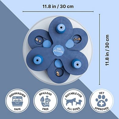 Dog Activity Flower Strategy Game, Level 3, Advanced Dog Puzzle Toy
