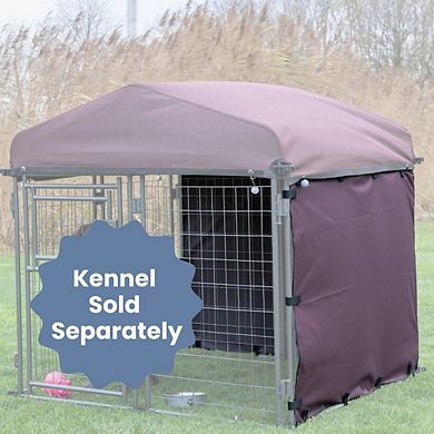 Dog Kennel Sunshade All Weather Side Panel Fits Kennel