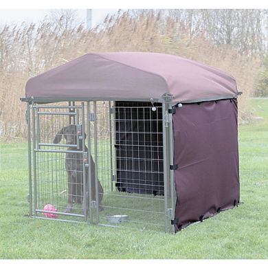 Dog Kennel Sunshade All Weather Side Panel Fits Kennel
