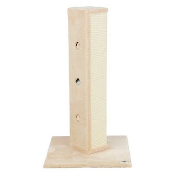 Soria Plush & Sisal Square Scratching Posts, Cat Toys for Hunting