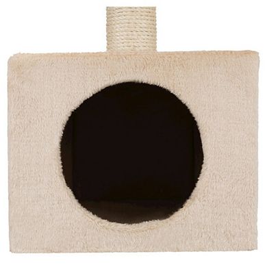 San Fernando Plush & Sisal 3-Level Cat Tree, Scratching Posts & Condo