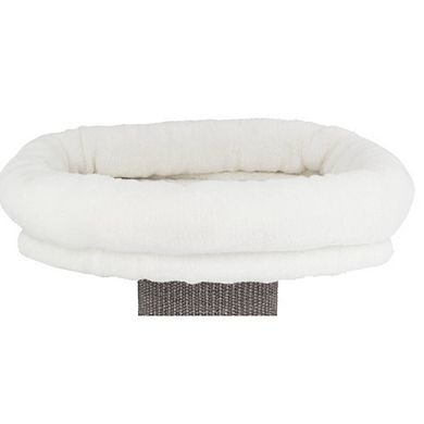 Acadia Plush & Sisal 3-Level 63" Cat Tree, Scratching Posts, Wall Brackets