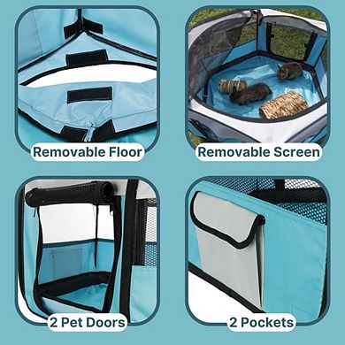 Soft-Sided Nylon Mobile Playpen