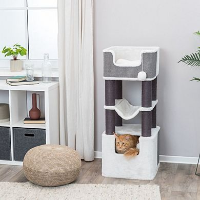 Lucano Multi-Level Cat Tree with Sisal Scratching Posts
