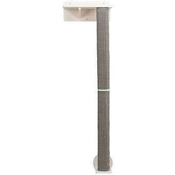 Wall Set 1 Wall Mounted Sisal Cat Scratching Post with Ledge
