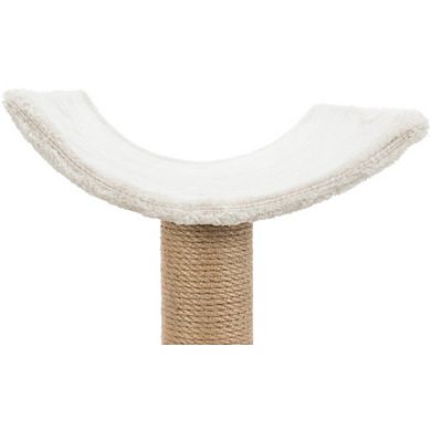 Isaba Plush 2-Level Cat Tree with Sisal Scratching Posts, 2 Perch