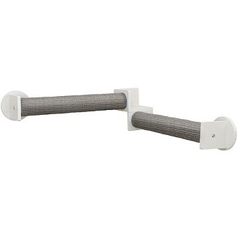 Wall Set 5 Wall Mounted Cat Perch System with 2 Scratching Posts for Corners