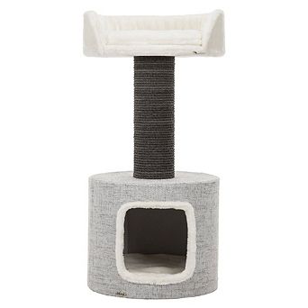 Fonda XXL Sisal & Plush 2-Level 39" Cat Tree with Scratching Post & Condo