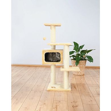 Palamos Plush & Sisal 4-Level Cat Tree with Scratching Posts & Condo