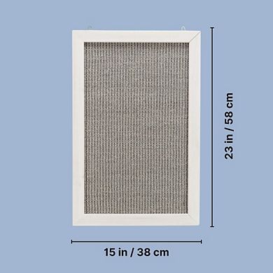 Wall Mount Scratching Board, Vertical Scratching Mat, Sisal Cat Scratcher