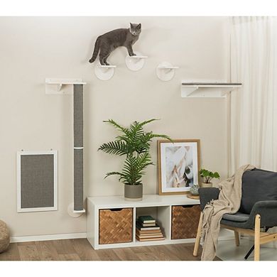 Wall Mount Scratching Board, Vertical Scratching Mat, Sisal Cat Scratcher