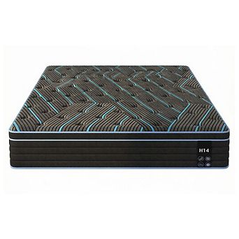 GOODSILO Hybrid Pocket Spring Mattress with Memory Foam Comfort Layer