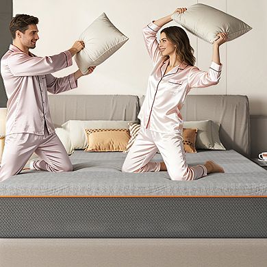 GOODSILO Medium Firm Memory Foam Mattress with Cooling Layers