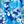 Blue Tie Dye Flowers