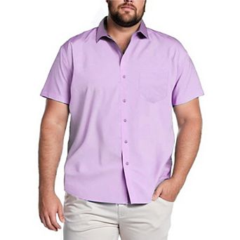 COOFANDY Big and Tall Shirts for Men Lightweight Casual Button Up Shirts Wrinkle Free Dress Shirts