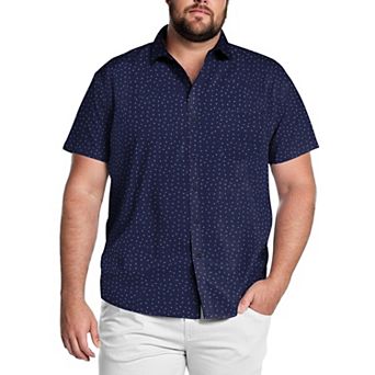 COOFANDY Big and Tall Shirts for Men Lightweight Casual Button Up Shirts Wrinkle Free Dress Shirts