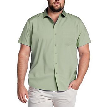 COOFANDY Big and Tall Shirts for Men Lightweight Casual Button Up Shirts Wrinkle Free Dress Shirts