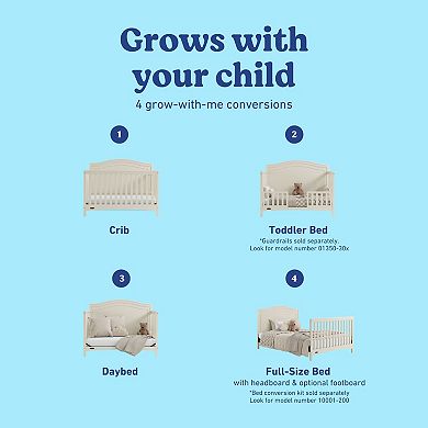 Graco Paris 4-in-1 Convertible Crib
