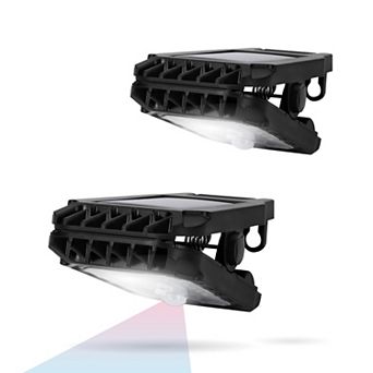 Techko Compact Solar Clip Motion Lights 2-Pack