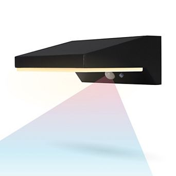 Techko Solar Metal Motion Wall Fence Light