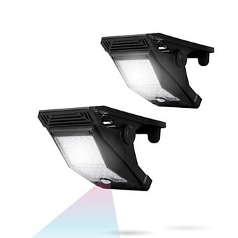 Techko Large Solar Clip Motion Lights 2-Pack