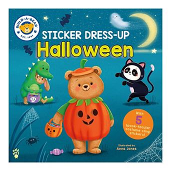 Build-A-Bear: Sticker Dress-Up Halloween Board Book