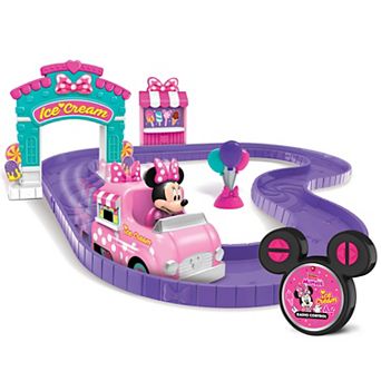 Disney Junior Minnie Mouse Ice Cream Shop R/C Track Set