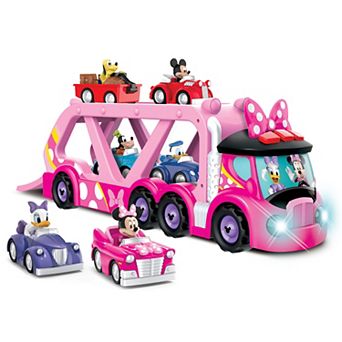Disney's Minnie Mouse 19-Inch Vehicle Hauler Light & Sounds Toy Truck