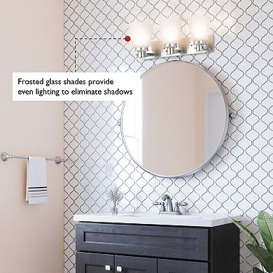 Design House Atkinson 3-Light Wall Light with Bell Shape
