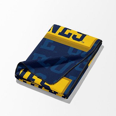 Michigan Wolverines NCAA 2026 Basketball Champs Hatchup Beach Towel