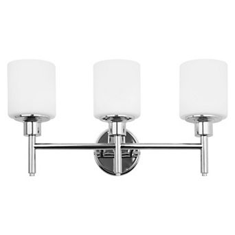 Design House Aubrey Transitional Dimmable 3-Light Bathroom Vanity Light