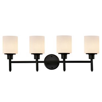 Design House Aubrey Transitional 4-Light Indoor Bathroom Vanity Light