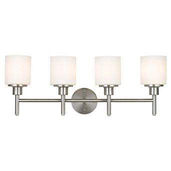 Design House Aubrey Transitional 4-Light Indoor Bathroom Vanity Light