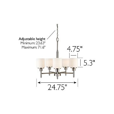 Design House Aubrey Transitional 5-Light Indoor Chandelier