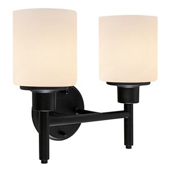 Design House Aubrey Transitional 2-Light Dimmable Indoor Wall Light