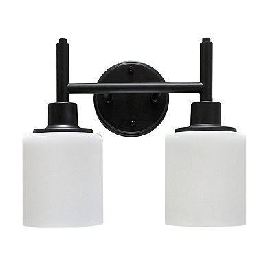 Design House Aubrey Transitional 2-Light Dimmable Indoor Wall Light