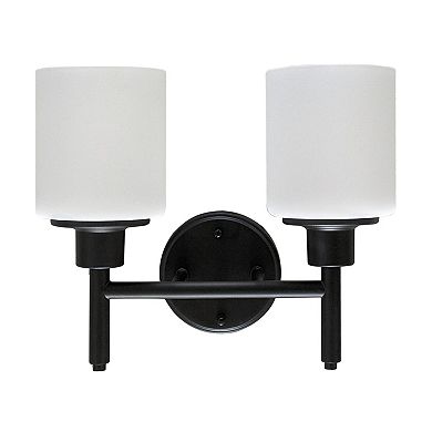 Design House Aubrey Transitional 2-Light Dimmable Indoor Wall Light