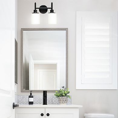 Design House Aubrey Transitional 2-Light Dimmable Indoor Wall Light