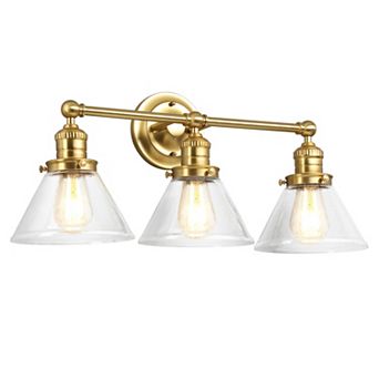 Design House Augustin Transitional Indoor Dimmable 3-Light Bathroom Vanity Light Fixture