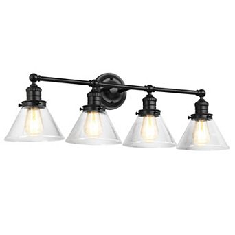 Design House Augustin Transitional Indoor Dimmable 4-Light Bathroom Vanity Light Fixture
